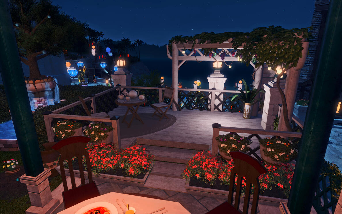Raised Deck